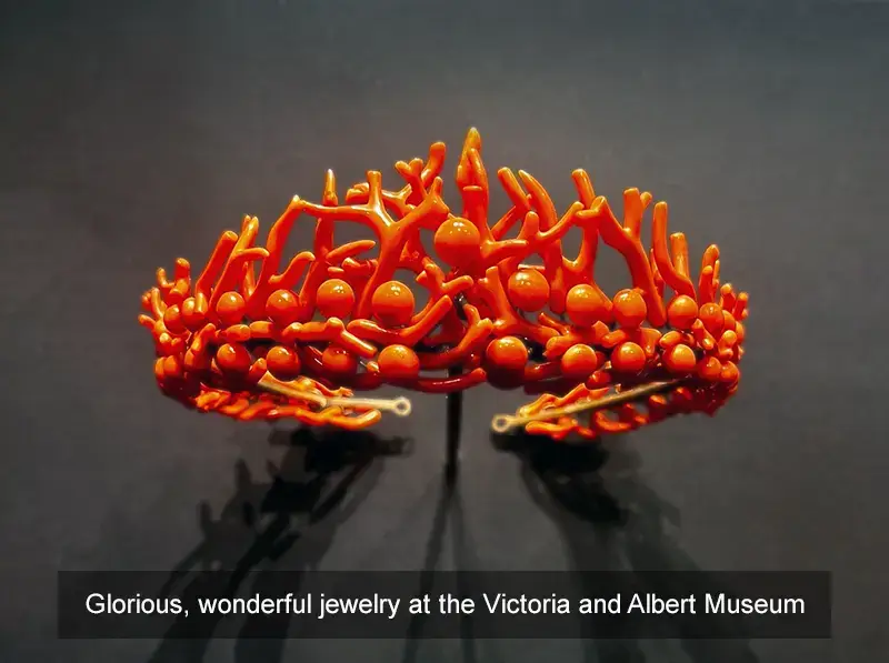 Glorious, wonderful jewelry at the Victoria and Albert Museum